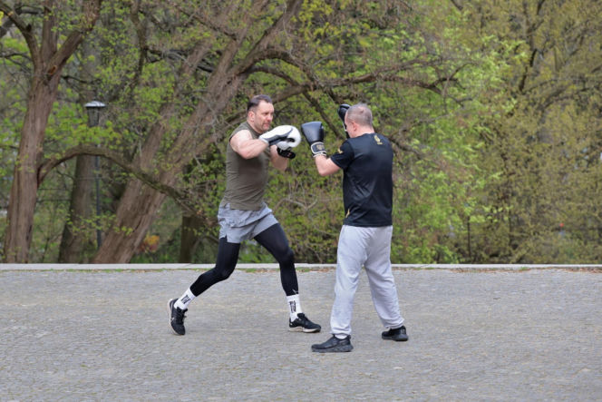 Łukasz Mejza uczył boksu pod chmurką Przemysława Czarneckiego