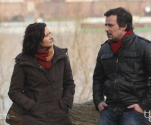 NA DOBRE i NA ZŁE. Lena (Anita Sokołowska), Witek Latoszek (Bartosz Opania)