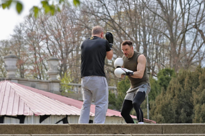 Łukasz Mejza uczył boksu pod chmurką Przemysława Czarneckiego