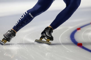 Francesca Lollobrigida pierwszą złotą medalistką igrzysk w Mediolanie. Na jakim dystansie ustanowiła rekord olimpijski?