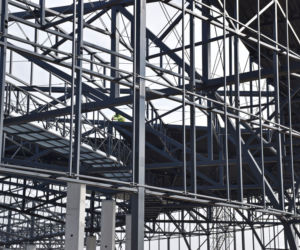 Budowa stadionu w Szczecinie - marzec 2020