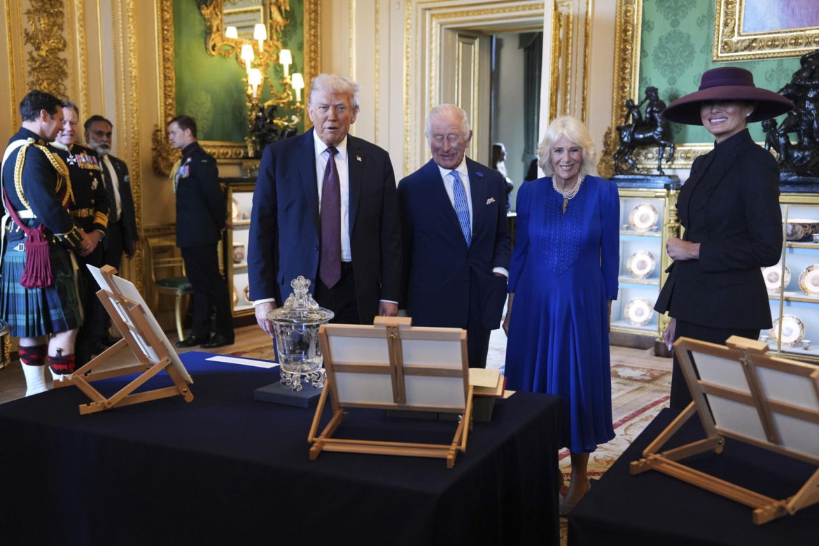 Donald Trump przybył do Wielkiej Brytanii