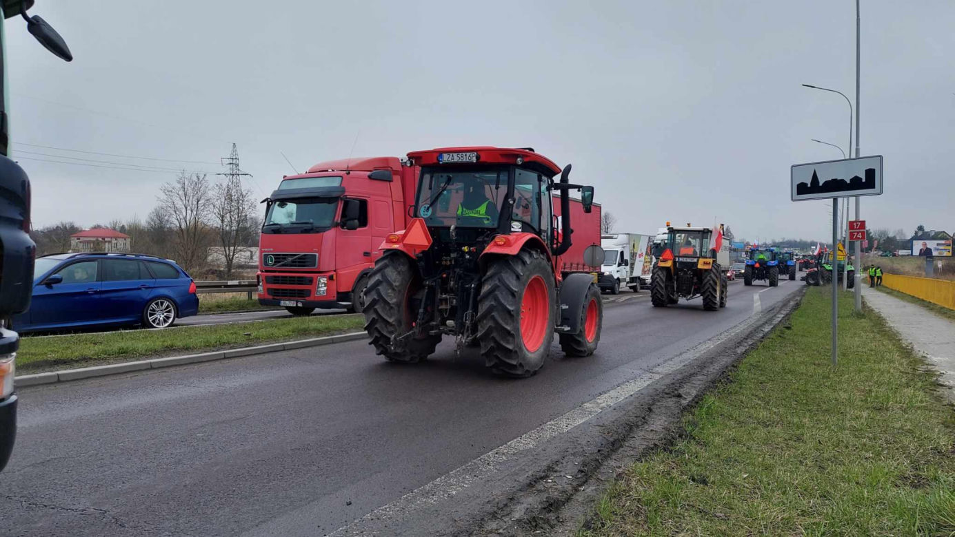 Ogólnopolski protest rolników 20 marca w Zamościu
