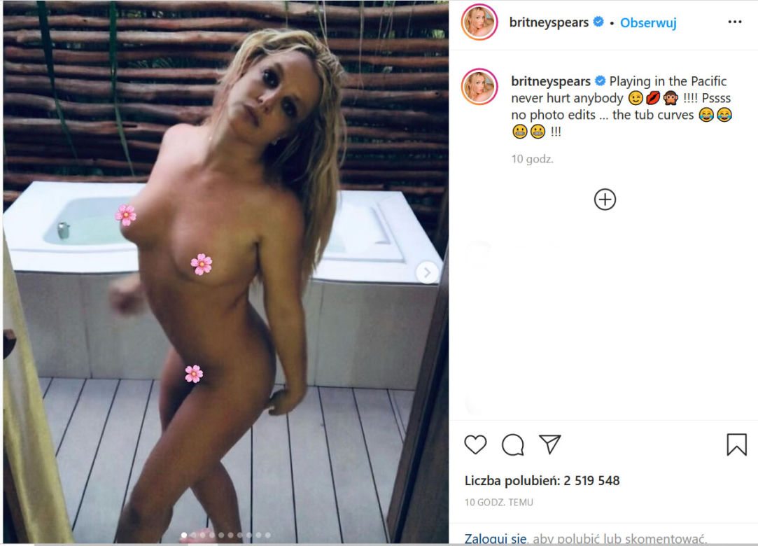 Tak zmieniały się piersi Britney Spears - galeria