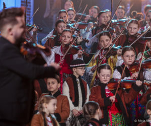 Pierwsza dama Marta Nawrocka na koncercie kolęd