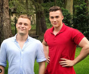 Barwy szczęścia po wakacjach 2020. Hubert (Marek Molak), Staś (Olaf Kaprzyk)