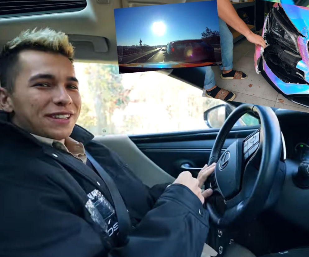 Friz miał poważną kolizję. Dopiero teraz wiadomo, co się naprawdę stało!
