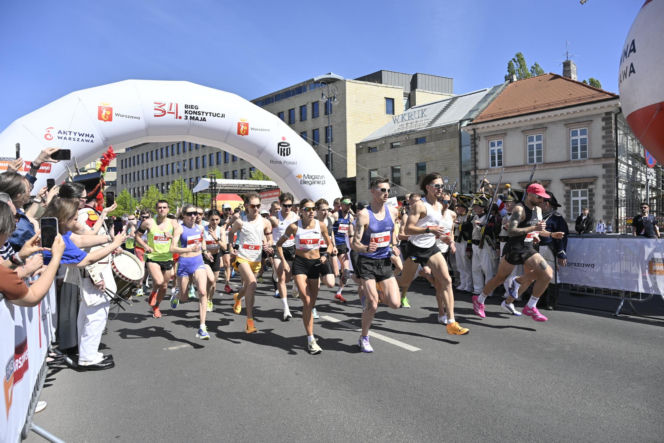 Bieg 3 maja w Warszawie