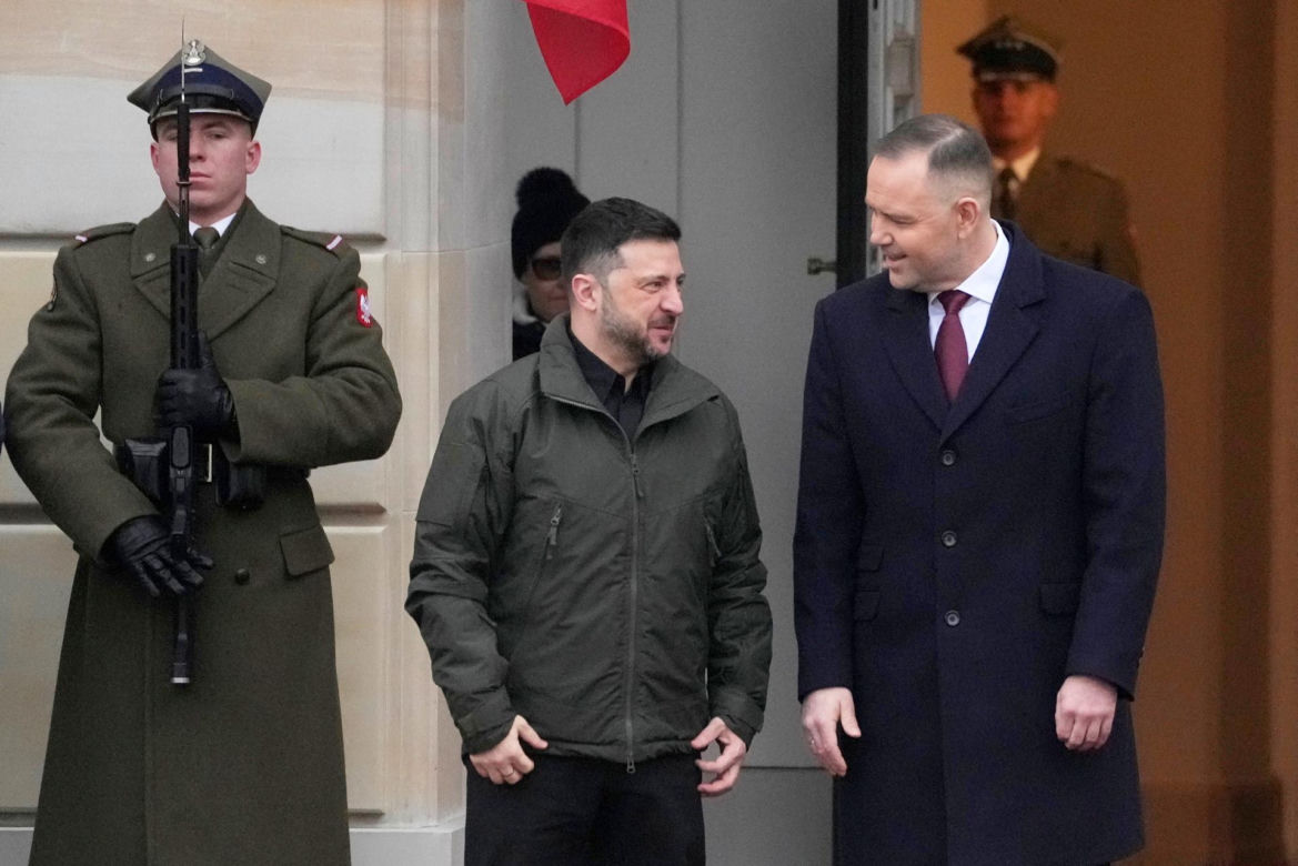 Wizyta Wołodymyra Zełenskiego w Polsce