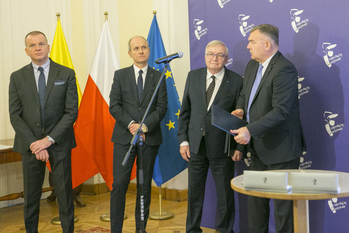 Podpisanie umowy na projekt budowy dwóch stacji na pierwszej linii metra