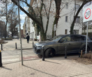 Tomasz Karolak parkuje jak król na włościach