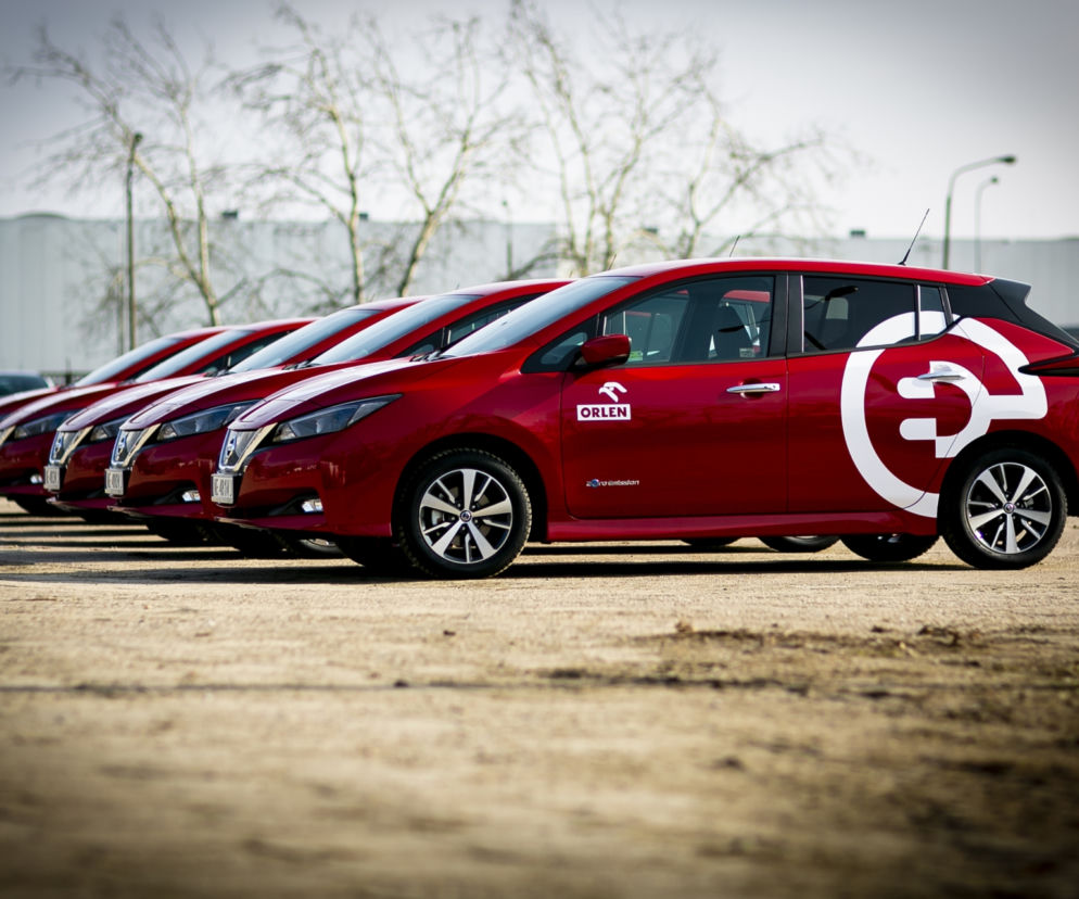 Elektryczne Nissany LEAF we flocie PKN ORLEN