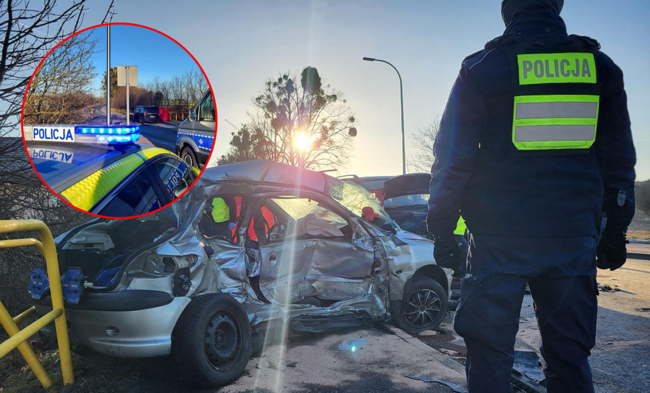 Tragiczny wypadek w Świeciu! Nie żyje 18-letni kierowca [ZDJĘCIA] 