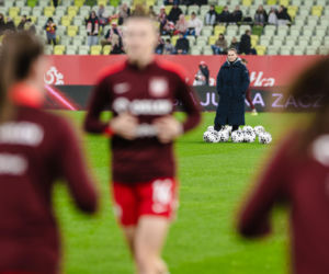 Polska - Słowenia: Najwierniejsi kibice wspierali reprezentację Polski kobiet. Dużo zdjęć z Gdańska