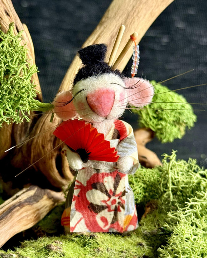 Filcowe myszki Joanny. Marka "Wyszło z norki"