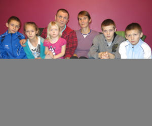 Wielodzietna rodzina państwa Głódź