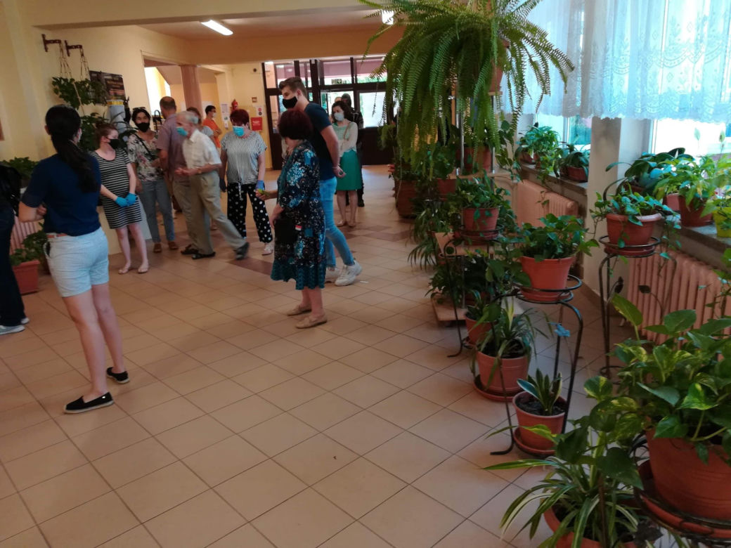 Tak głosowano w jednym z lokali wyborczych w Krakowie