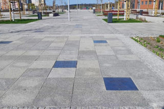 Przed halą Enea Arena powstaje Aleja Szczecińskich Olimpijczyków