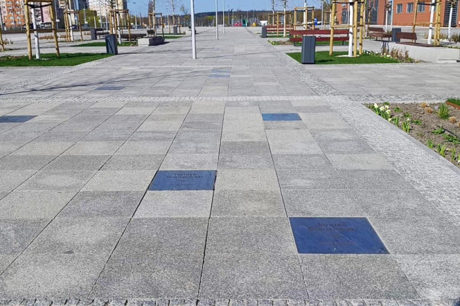 Przed halą Enea Arena powstaje Aleja Szczecińskich Olimpijczyków