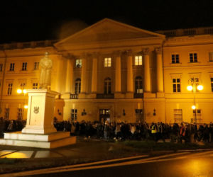 Kalisz: manifestacja na głównych ulicach miasta i pod kurią
