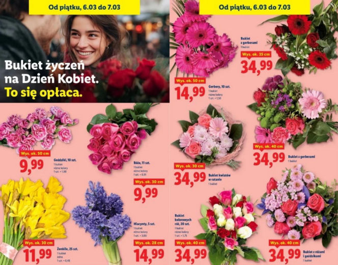 Dzień Kobiet w Lidlu