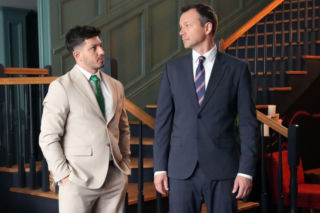 Barwy szczęścia odc. 3267. Justin (Jasper Sołtysiewicz), Bruno (Lesław Żurek)