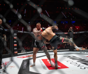 Denis Załęcki - Bartek Szachta na Fame MMA 30