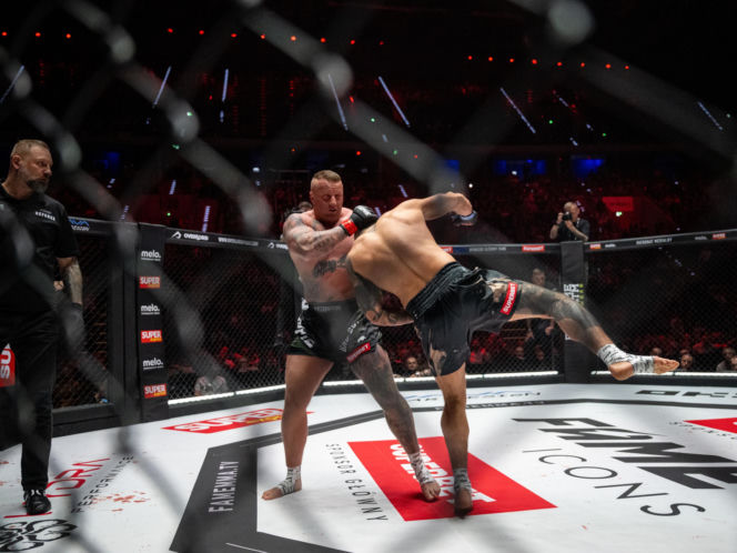 Denis Załęcki - Bartek Szachta na Fame MMA 30