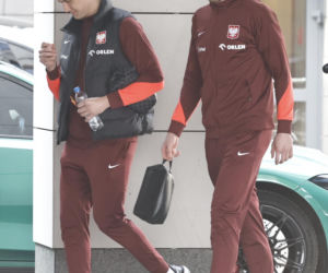 Reprezentacja Polski przed meczem ze Szwecją