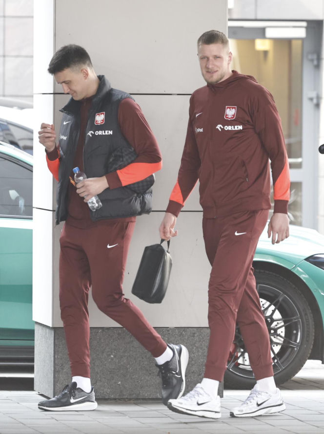 Reprezentacja Polski przed meczem ze Szwecją