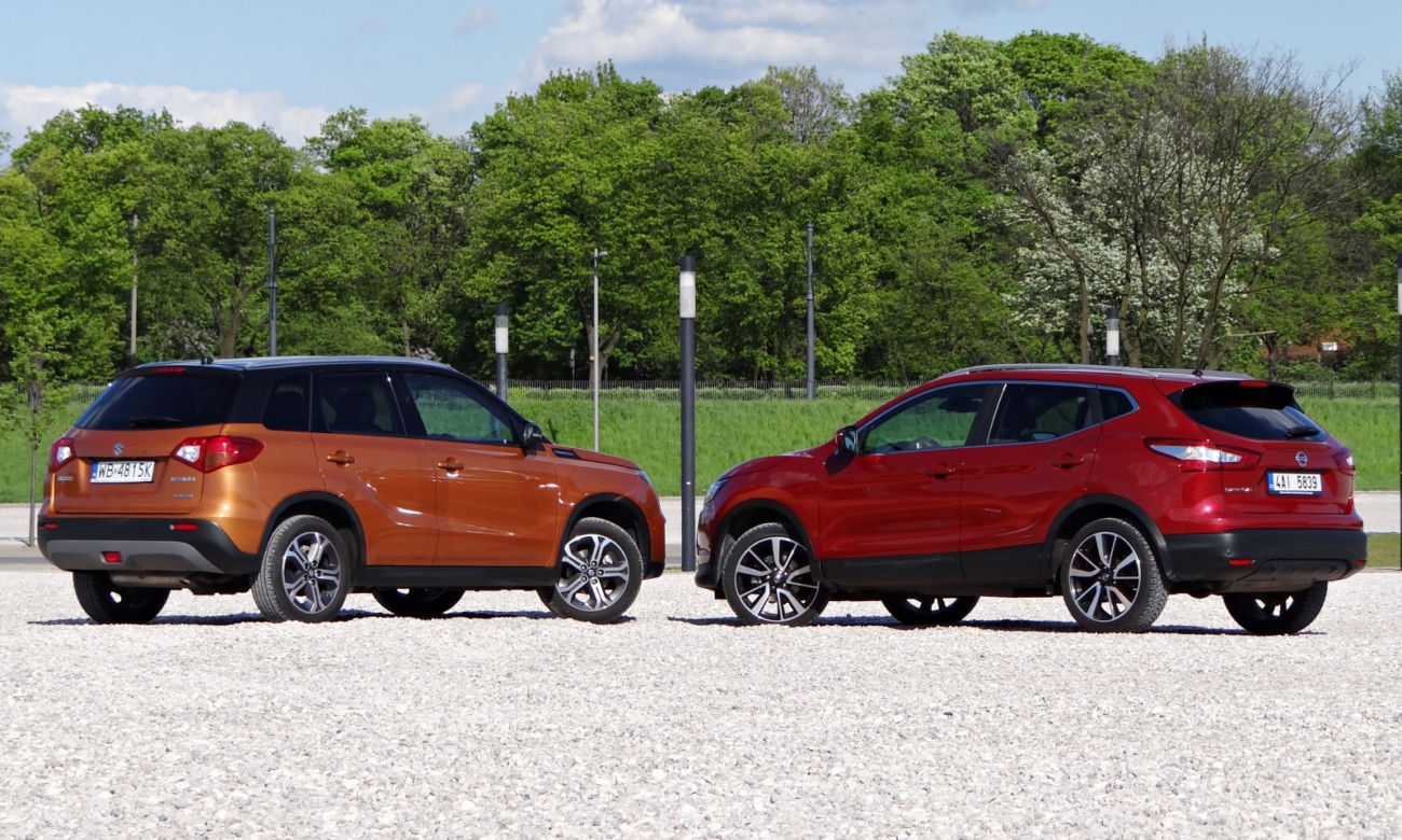 Suzuki Vitara vs. Nissan Qashqai