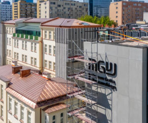 Dachy Muzeum Getta Warszawskiego już gotowe