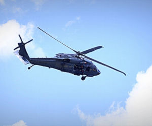Lublin: Policyjny helikopter krążył nad miastem. Poważne działania policyjnych komandosów 