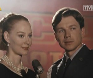 Mała Moskwa odc. 1. Wiera (Swietłana Chodczenkowa), Michał Janicki (Lesław Żurek)
