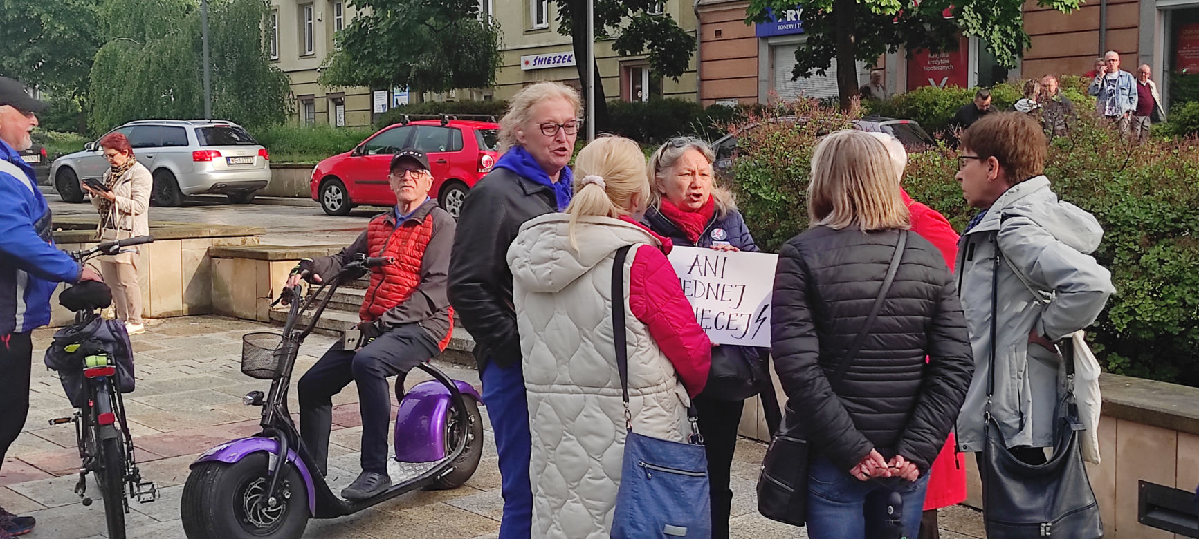 Protest kobiet "Ani jednej więcej!" w Kielcach (14 czerwca 2023)