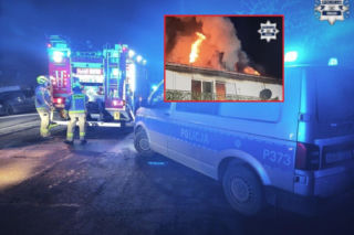 Tragiczny pożar w środku nocy. Nie żyje kobieta