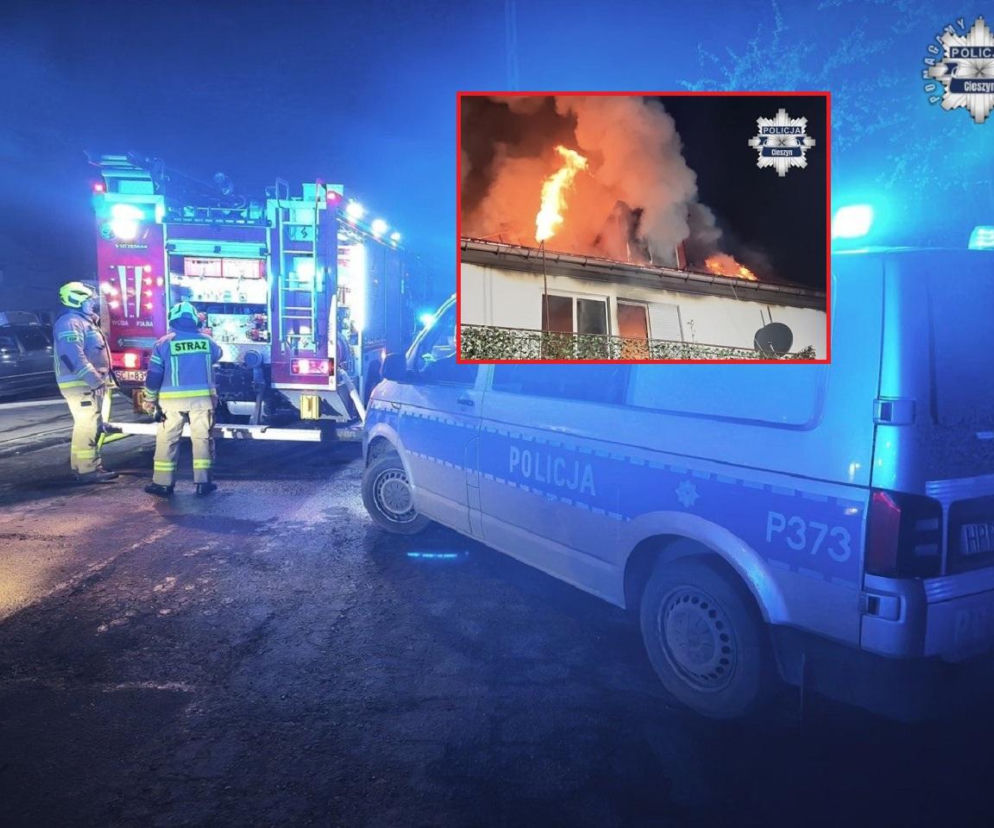 Tragiczny pożar w środku nocy. Nie żyje kobieta