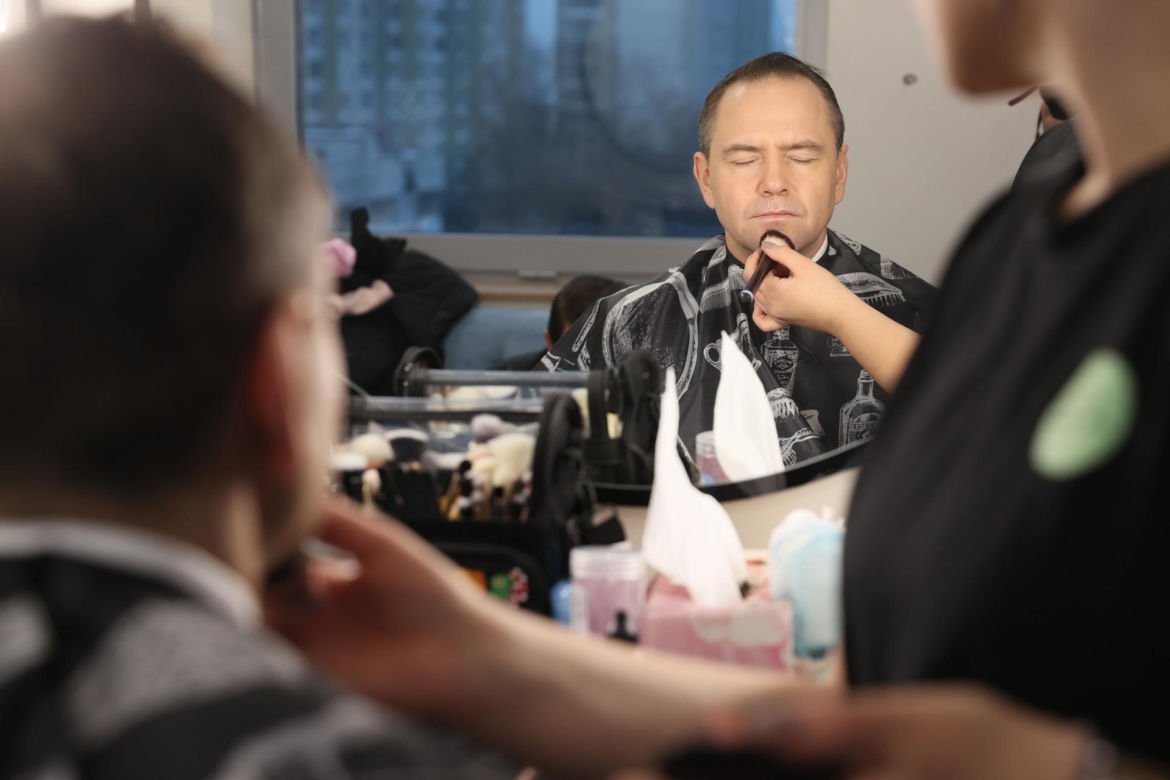 Karol Nawrocki w siedzibie "Super Expressu"