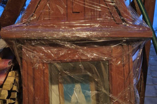 Tajemnicze zniknięcie kapliczki w Kielcach wyjaśnione. To nie była kradzież!