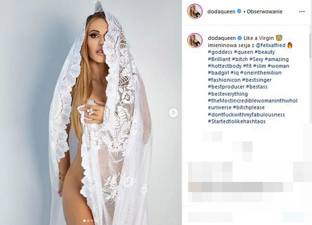 Doda rozbierze się za milion