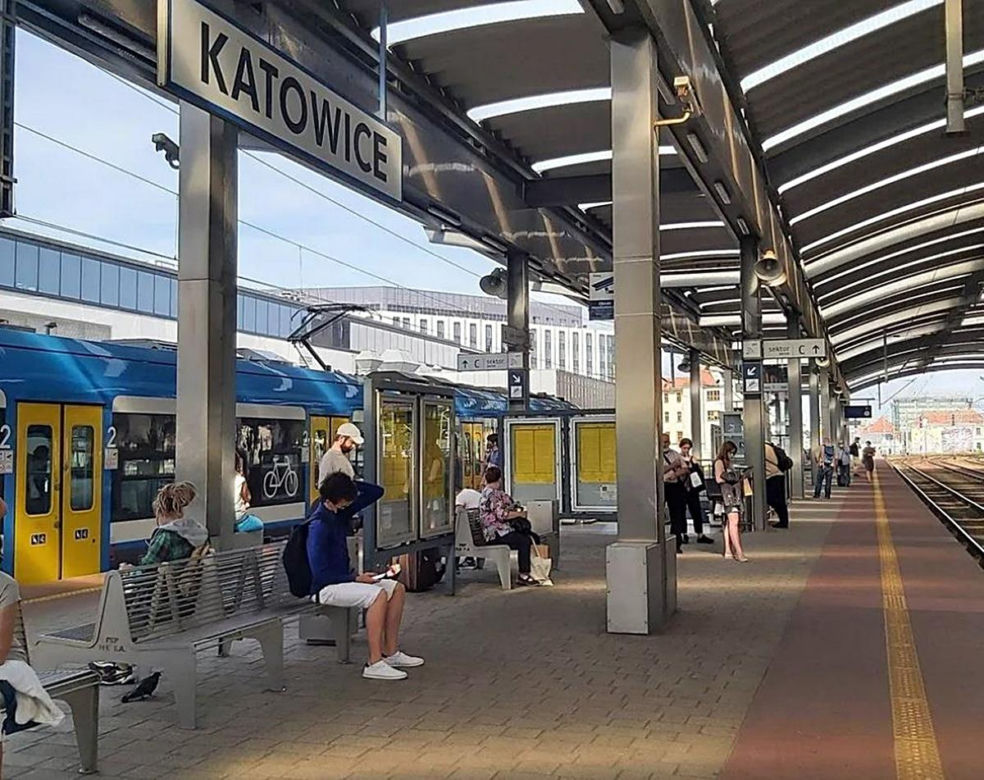Dworzec w Katowicach