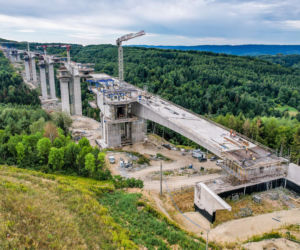 Budowa drogi S19. Najwyższa estakada w Polsce