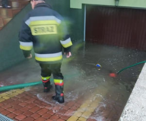 Strażacy usuwają skutki nawalnic nad Podkarpackiem