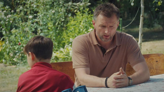 M jak miłość odc. 1899. Franek (Jarosław Śmigielski), Bartek (Arkadiusz Smoleński)