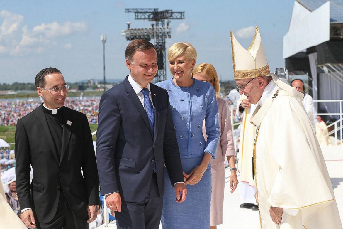 Znani polscy politycy z papieżem Franciszkiem