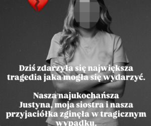 Justyna B. zginęła pod kołami pociągu. Jej grób przykryły białe kwiaty