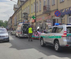 Limanowa. Dziewczynka potrącona przez samochód. Na pomoc ruszyli strażnicy graniczni