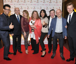 TELEKAMERY 2013. Na Wspólnej - najlepszy serial codzienny. Rafał Cieszyński, Waldemar Obłoza, Marta Wierzbicka, Anna Korcz, Mieczysław Hryniewicz, Jakub Wesołowski