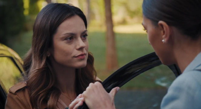 M jak miłość odc. 1915. Anka Sokołowska (Katarzyna Russ), Kasia (Paulina Lasota)