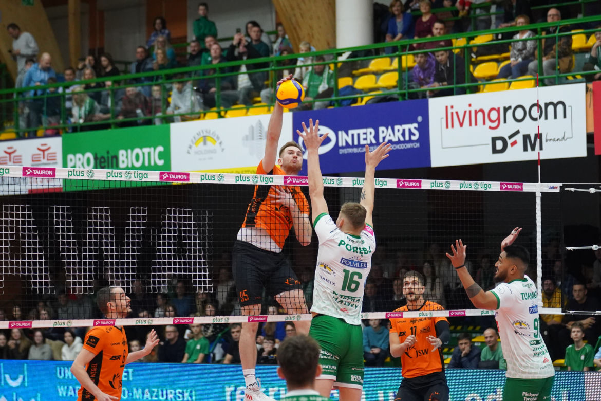 PlusLiga: Indykpol AZS Olsztyn - Jastrzębski Węgiel 3:1